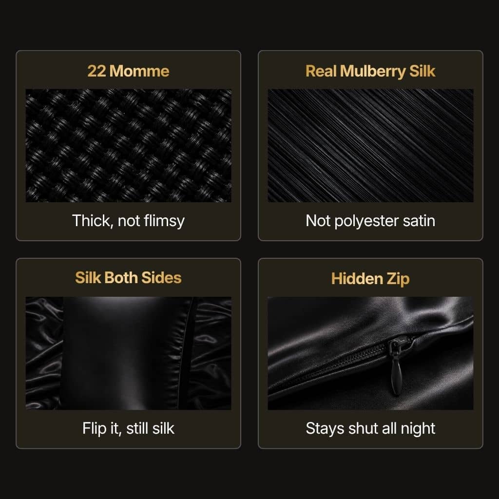 Silk Pillowcase For Textured Hair
